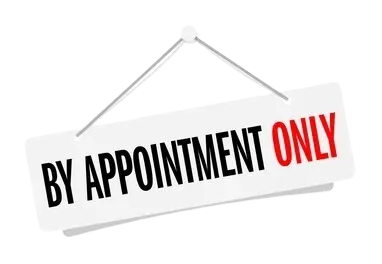 By Appointment Only